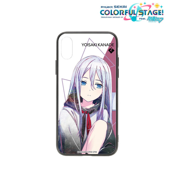 『プロジェクトセカイ カラフルステージ! feat. 初音ミク』宵崎奏 Ani-Art 強化ガラスiPhoneケース
